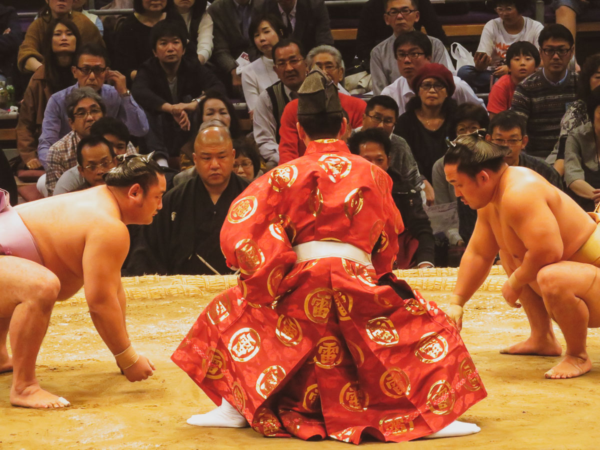 Our First Time at a Grand Sumo Tournament in Japan